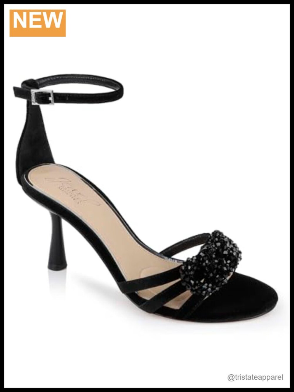 Open Toe Stiletto Heeled Sandals Ankle Strap Wedding Prom